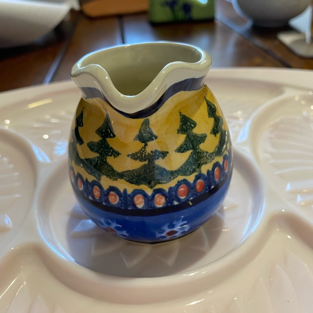 Wiza Polish Hand Made/Painter Small Christmas Jug. It’s in perfect condition. - Picture 2 of 11
